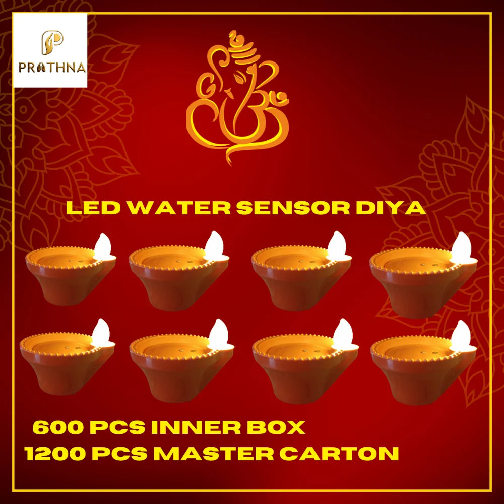 LED Light Water Sensor Diyas (pack of 6/12/18/24)