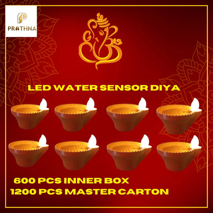LED Light Water Sensor Diyas (pack of 6/12/18/24)